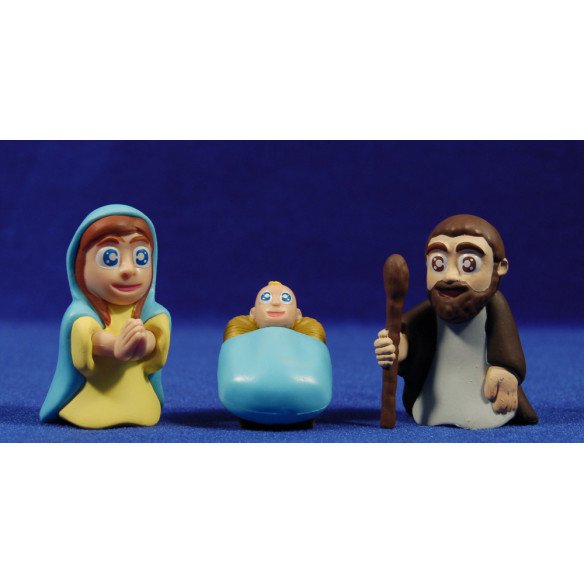 Nacimiento infantil 6 cm plástico Comansi