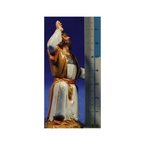 Shepherd atonished 10 cm plastic Moranduzzo - Landi 700 ebraic