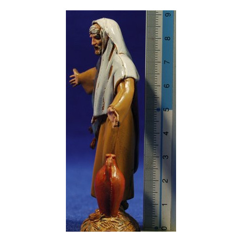 Pastor con ánfora 10 cm plástico Moranduzzo - Landi estilo ebraico