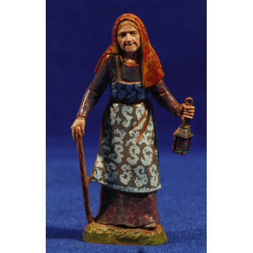 Woman with light 10 cm plastic Moranduzzo - Landi 700 style