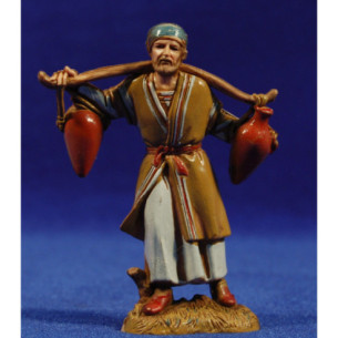 Pastor amb gerres aigua 10 cm plàstic Moranduzzo - Landi estil ebraic