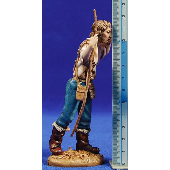 Pastor con bastón 12-13 cm plástico Moranduzzo - Landi estilo 700