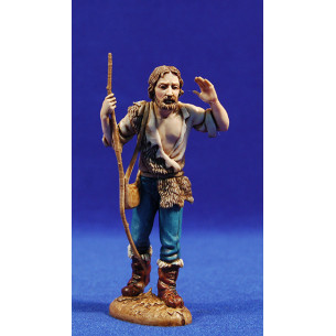 Pastor con bastón 12-13 cm plástico Moranduzzo - Landi estilo 700