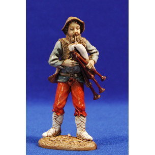 Gaitero músico M2 12-13  cm plástico Moranduzzo - Landi estilo 700