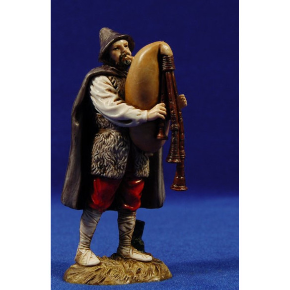 Shepherd musician with cornamuse 12-13  cm plastic Moranduzzo - Landi 700