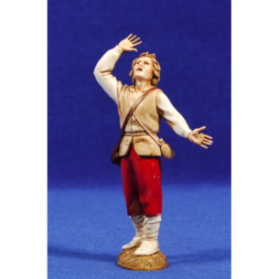 Pastor meravellat 12-13 cm plàstic Moranduzzo - Landi estil 700