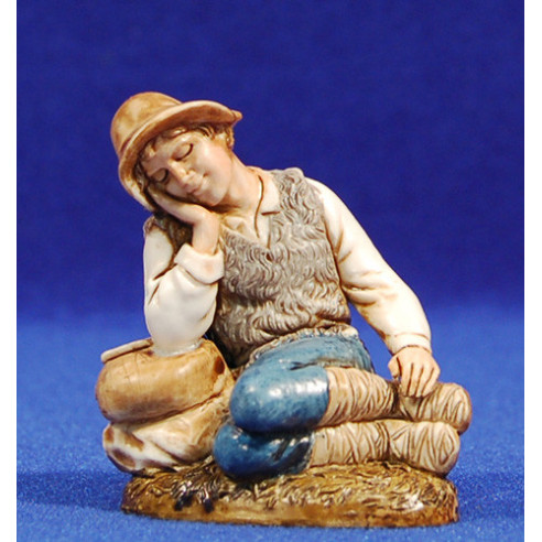 Pastor dormint 12-13  cm plàstic Moranduzzo - Landi estil 700