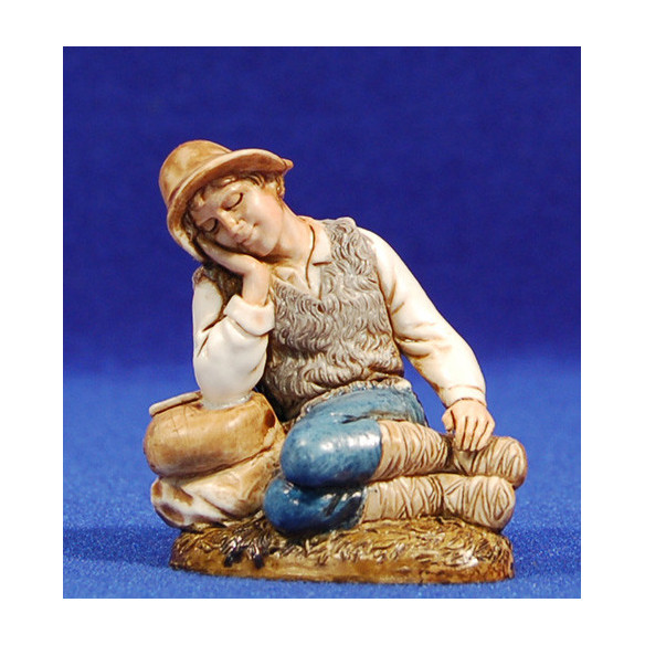 Pastor dormint 12-13  cm plàstic Moranduzzo - Landi estil 700