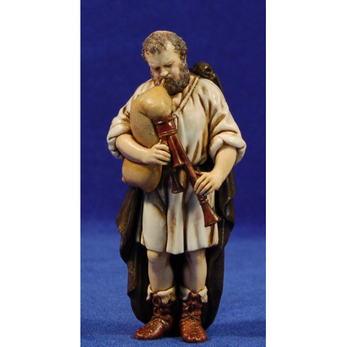Zampognaro musicista M2 12-13  cm plastica Moranduzzo - Landi stile ebraico