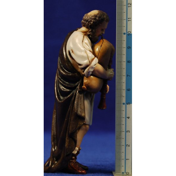 Zampognaro musicista M2 12-13  cm plastica Moranduzzo - Landi stile ebraico