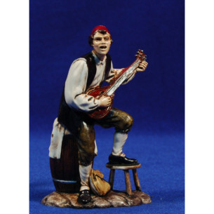 Músic dret 12-13 cm plàstic Moranduzzo - Landi estil 700