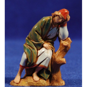 Pastor dormint 6,5 cm plàstic Moranduzzo - Landi estil ebraic