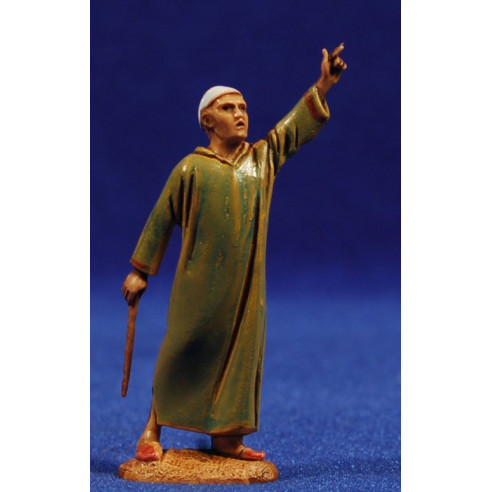 Pastor señalando 6,5 cm plástico Moranduzzo - Landi estilo ebraico