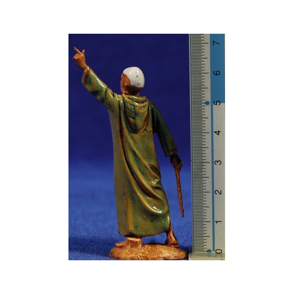 Pastor señalando 6,5 cm plástico Moranduzzo - Landi estilo ebraico