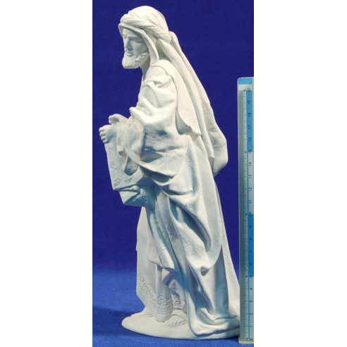 Natività non dipinto 26 cm gesso
