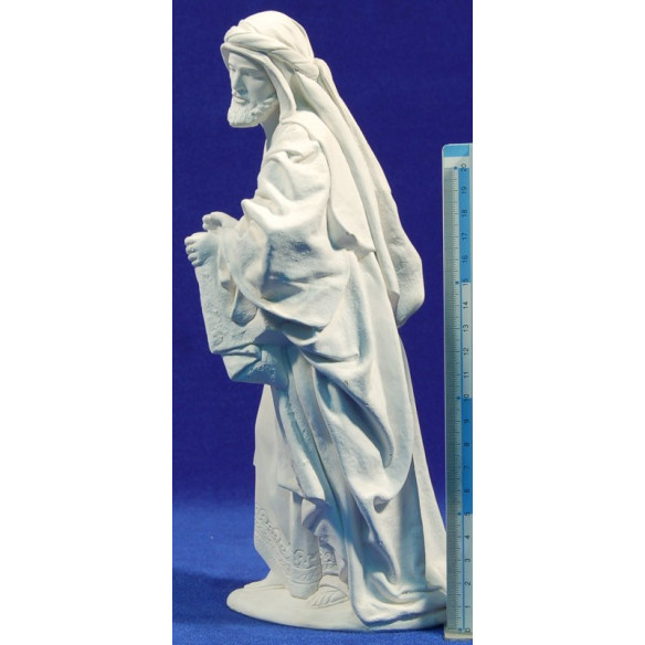 Natività non dipinto 26 cm gesso