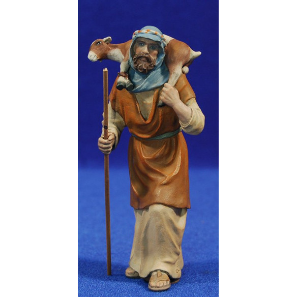 Pastore con capra 12 cm resina Montserrat Ribes