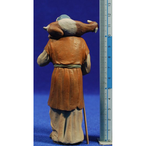 Pastore con capra 12 cm resina Montserrat Ribes