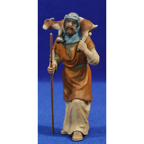 Pastor con cabra 12 cm resina Montserrat Ribes