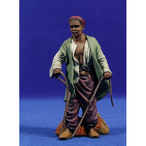 Pastore mercante cammellero 12 cm resina Montserrat Ribes
