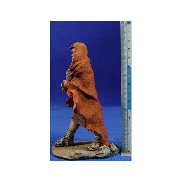 Shepherd whil child 17 cm resin Montserrat Ribes