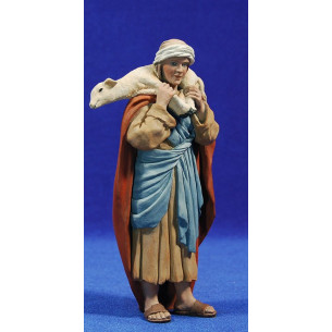 Pastore con agnello Jadiel 20 cm resina Montserrat Ribes