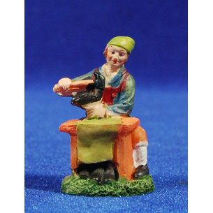 Shoe repairer 6 cm resin