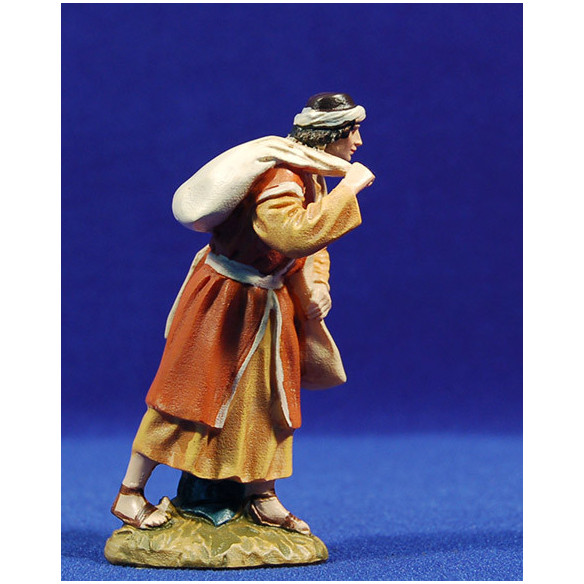 Pastor con saco espalda 10 cm resina Linea Martino Landi