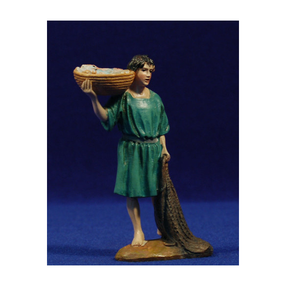 Shepherd fisherman 10 cm resin Martino Landi line