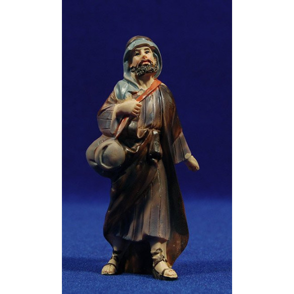Pastor de camino 11 cm resina
