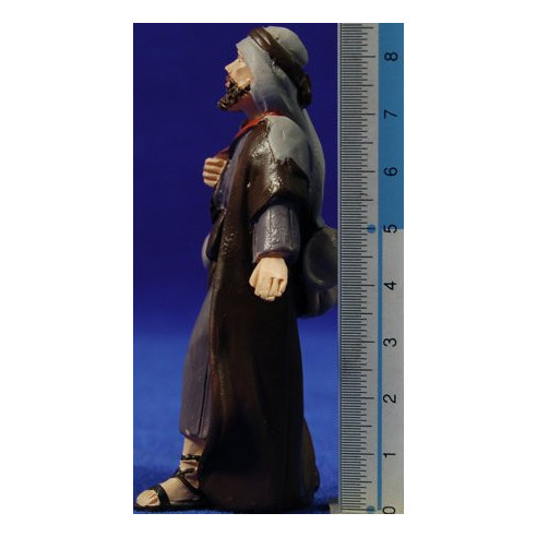 Shepherd walking 9 cm resin