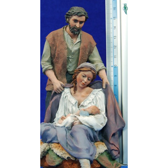 Nacimiento tradicional 15 cm resina Montserrat Ribes
