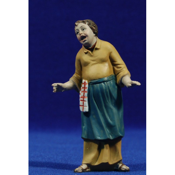 Venedor de mercat 10 cm resina