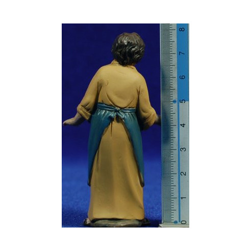 Market seller 25 cm resin