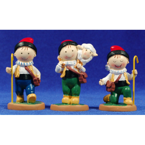 Pastores infantil 7 cm resina PitPita