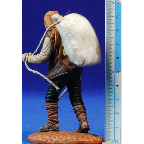 Shepherd with sac on shoulders 10 cm durexina Oliver