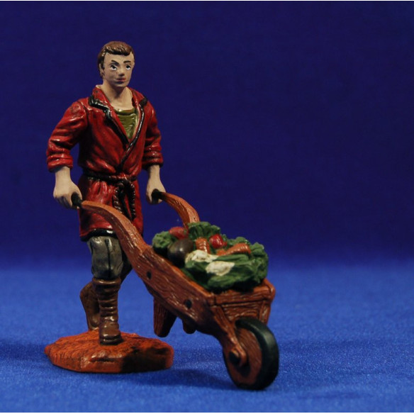 Shepherd with cart 10 cm durexina Oliver