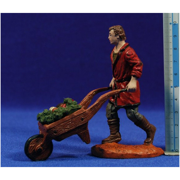 Shepherd with cart 10 cm durexina Oliver