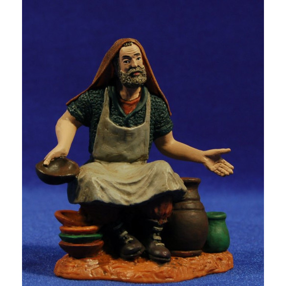 Man with pottery 15 cm durexina Oliver
