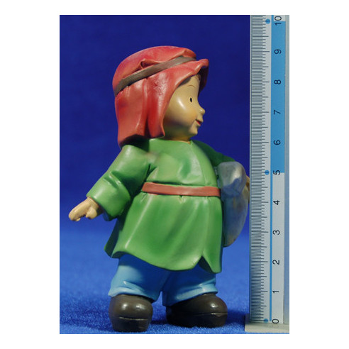 Pastor con saco naïf 10 cm marmolina Oliver