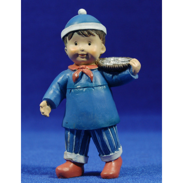 Pastor pescadero naïf 10 cm marmolina Oliver