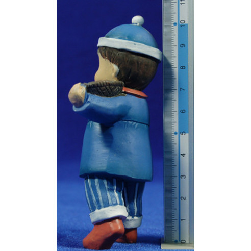 Pastor pescadero naïf 10 cm marmolina Oliver