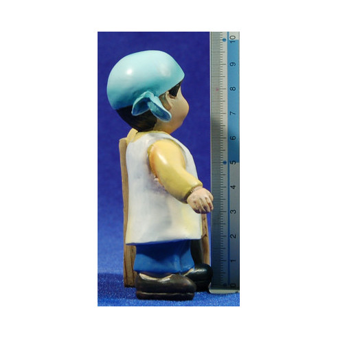 Pastor carnicero naïf 10 cm marmolina Oliver