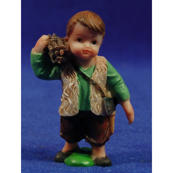 Boscaiolo naïf 7 cm marmolina Oliver