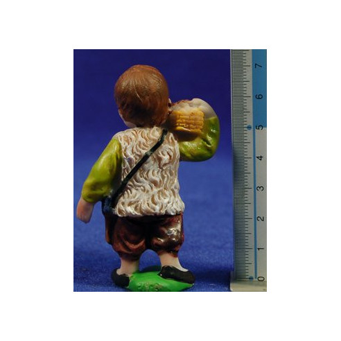 Shepherd with a egg'sbasket naïf 7 cm marmolina Oliver