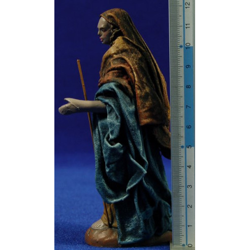 Pastor 12 cm ropa y barro Figuralia