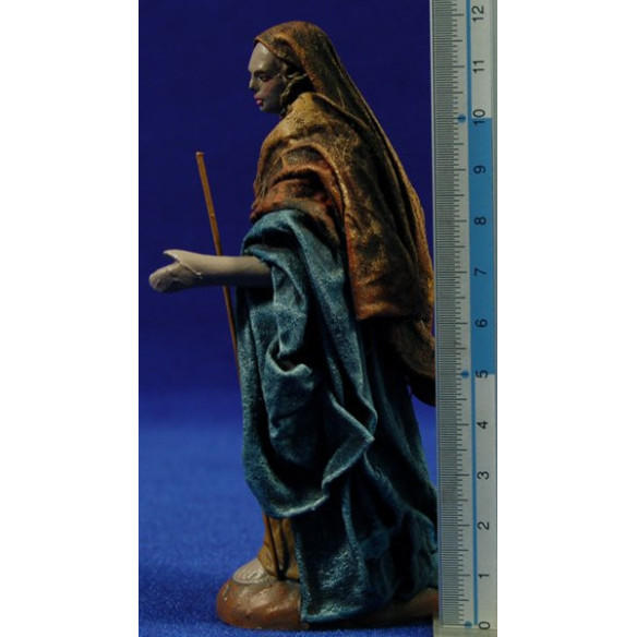 Pastor 12 cm ropa y barro Figuralia