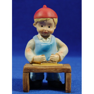 Pastor fuster naïf 10 cm marmolina Oliver