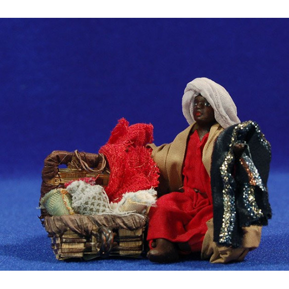 Shepherd seating selling clothes 10 cm clay and clothes