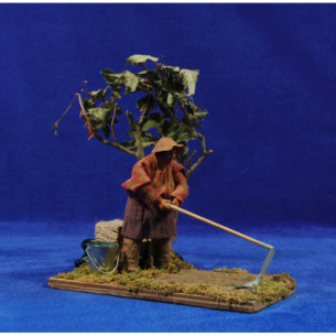Farmer arant movement 12 cm clay  and clothes